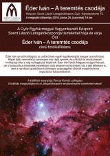 Éder Iván - A teremtés csodája Győr plakát