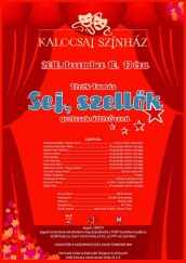 Sej, szellők – groteszk úttörő revü Kalocsa plakát