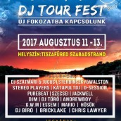 Tisza-tó DJ Tour Fest Tiszafüred plakát