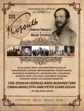 XXII. Kossuth Toborzó Ünnepély és Huszár Fesztivál Cegléd plakát