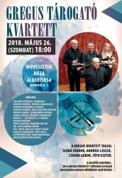Gregus Tárogató Kvartett Albertirsa plakát