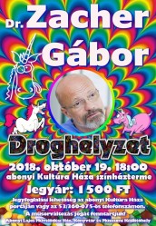 Dr. Zacher Gábor előadása Abony plakát