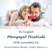IX. Ceglédi Menyegző Fesztivál Cegléd plakát