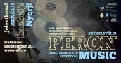8. Székelyföldi Peron Music Tehetségkutató Fesztivál Székelyudvarhely plakát