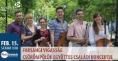 Csörömpölők családi koncertje Cegléd plakát