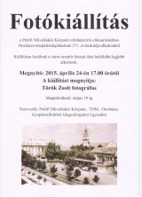Fotókiállítás Orosháza településalapításának 271. évfordulója alkalmából Orosháza plakát
