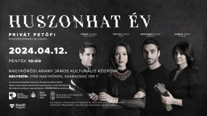 Huszonhat év, Privát Petőfi előadás Nagykőrös plakát