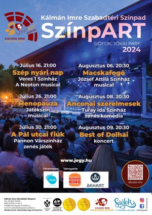 Színpart - Siófoki Szabadtéri Színpad Siófok plakát