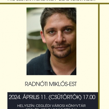 Radnóti Miklós-est Cegléd