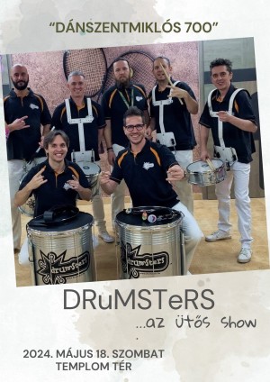 Drumsters Dánszentmiklós plakát