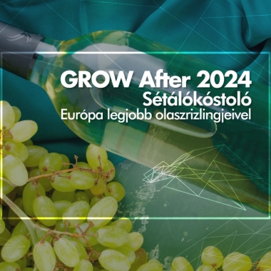 GROW After Sétálókóstoló<br>2024. május 31. Balatonfüred