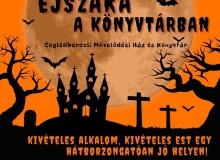 Halloween éjszaka a könyvtárban