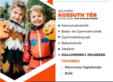 HALLOWEEN-I gyermekholmi és babaruhabörze