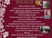 XXII. Szüreti Fesztivál és mulatság