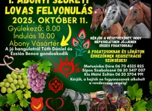 I. Abonyi Szüreti Lovas Felvonulás