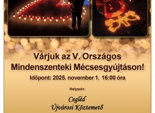 V. Országos Mindenszenteki Mécsesgyújtás