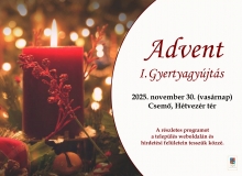 Advent I. gyertyagyújtás