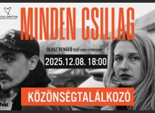 Minden Csillag filmvetítés és közönségtalálkozó - Olasz Renátóval.