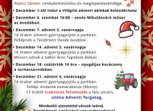 Adventi programok 2025
