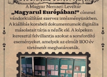 „Magyarul Európában!” – vándorkiállítás