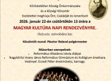 A Magyar Kultúra Napja Köröstetétlenen