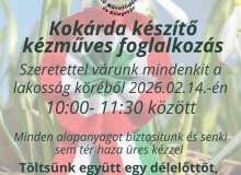 Kézműves foglalkozás