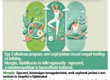 Három lépés az egészség felé