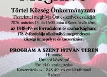 Ünnepeljünk együtt március 15-én Törtelen!