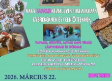 Nagy Tavaszi kézműves foglalkozás gyerekeknek és felnőtteknek
