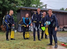 Búvárkodás a Palatinus-tónál