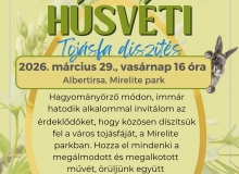 Húsvéti tojásfa díszítés Albertirsán!