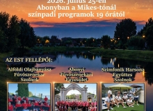 VII. Tó Party és Abonyi Tarkaborjú Főzőverseny/ Nyári koncertek