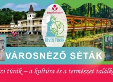 Villák-kertek kosztümös városnéző séta Hévízen
