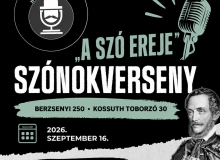 "A szó ereje" szónokverseny