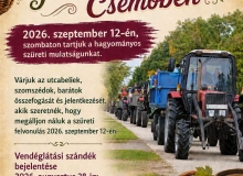 Szüreti felvonulás és bál Csemőben!