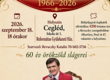 60 ÉV ÖRÖKZÖLD SLÁGEREI CEGLÉDEN