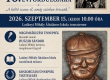 Ladányi Mihályra emlékeznek
