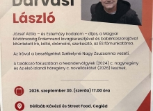 Irodalmi találkozó Darvasi Lászlóval Cegléden