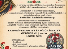 HÁRY JÁNOS CSOPORTOS ÉNEKVERSENY