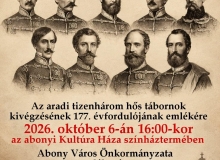 MEGEMLÉKEZÉS AZ ARADI VÉRTANÚK TISZTELETÉRE