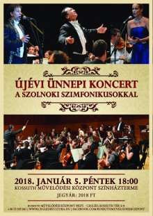 Újévi ünnepi koncert a Szolnoki Szimfonikus Zenekarral