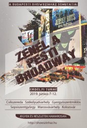 Zenél a Pesti Brodway Székelyudvarhely plakát