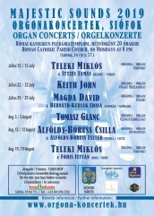 Siófoki orgonakoncertek 2019. Majestic Sounds orgonakoncertek a Balatonnál