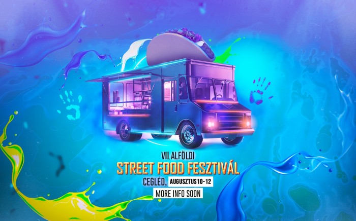 Street Food Fesztivál 2023 Cegléd plakát
