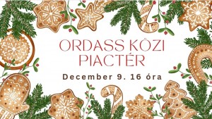 Az év utolsó Ordass közi Piactere Cegléd plakát