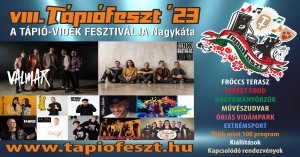 VIII. Tápiófeszt Nagykáta plakát
