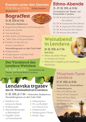 Weinabend Lendava plakát