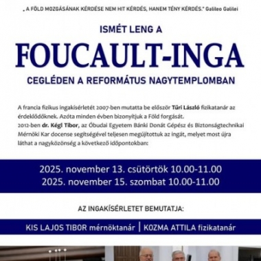 Foucault-inga Cegléd