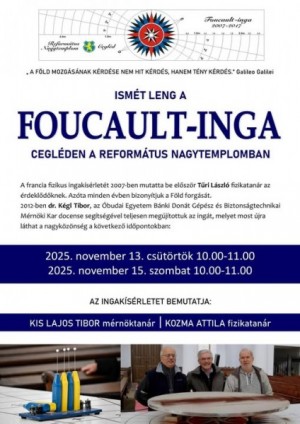 Foucault-inga Cegléd plakát