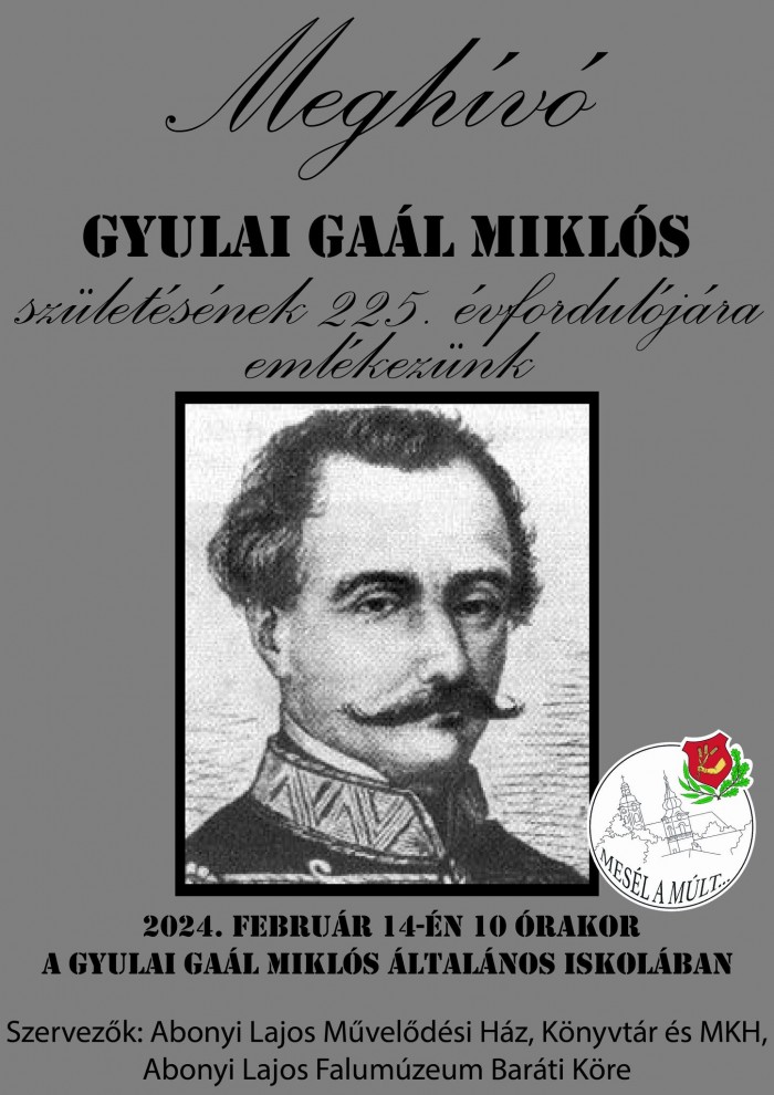 Gyulai Gaál Miklós emléknap